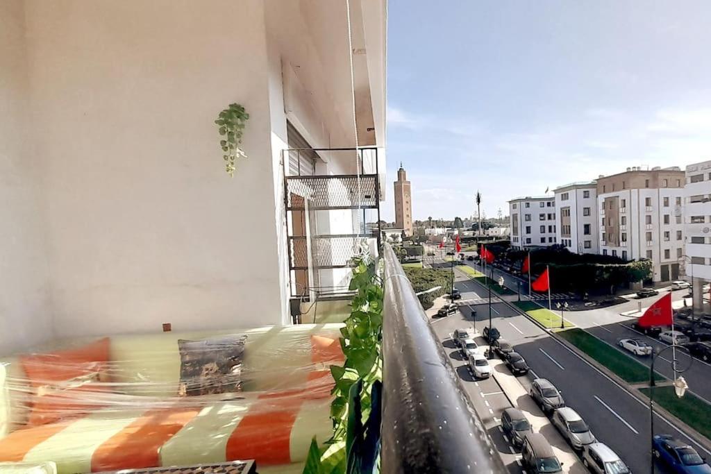 Panoramic View Of Downtown Rabat Appartement Buitenkant foto