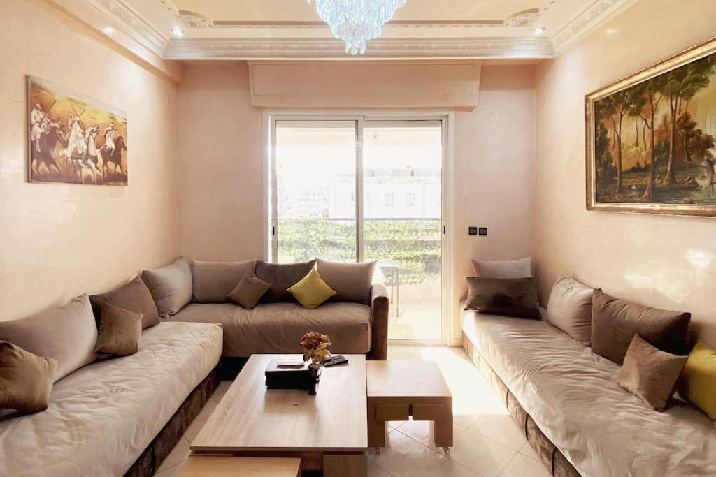 Panoramic View Of Downtown Rabat Appartement Buitenkant foto