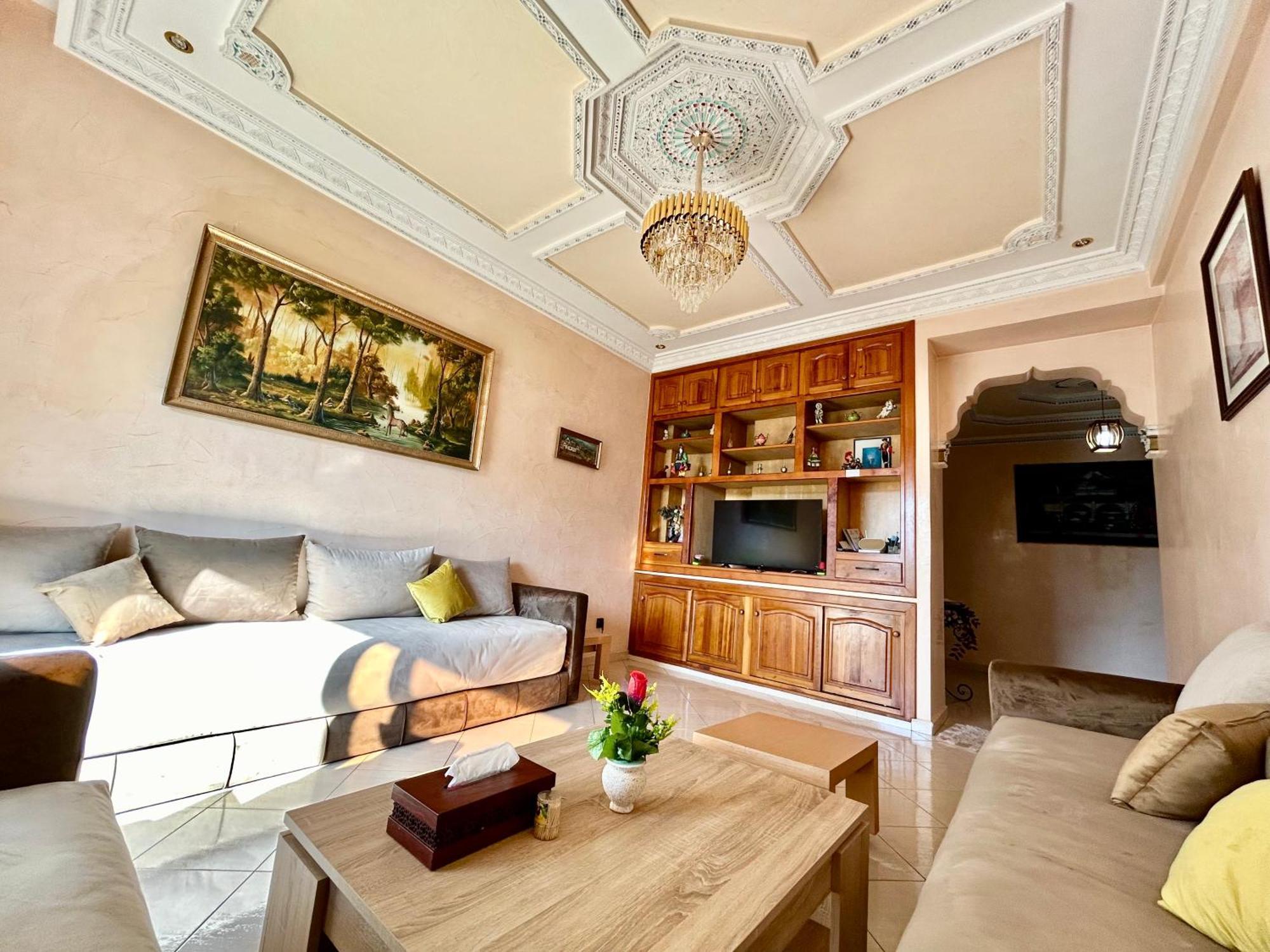 Panoramic View Of Downtown Rabat Appartement Buitenkant foto