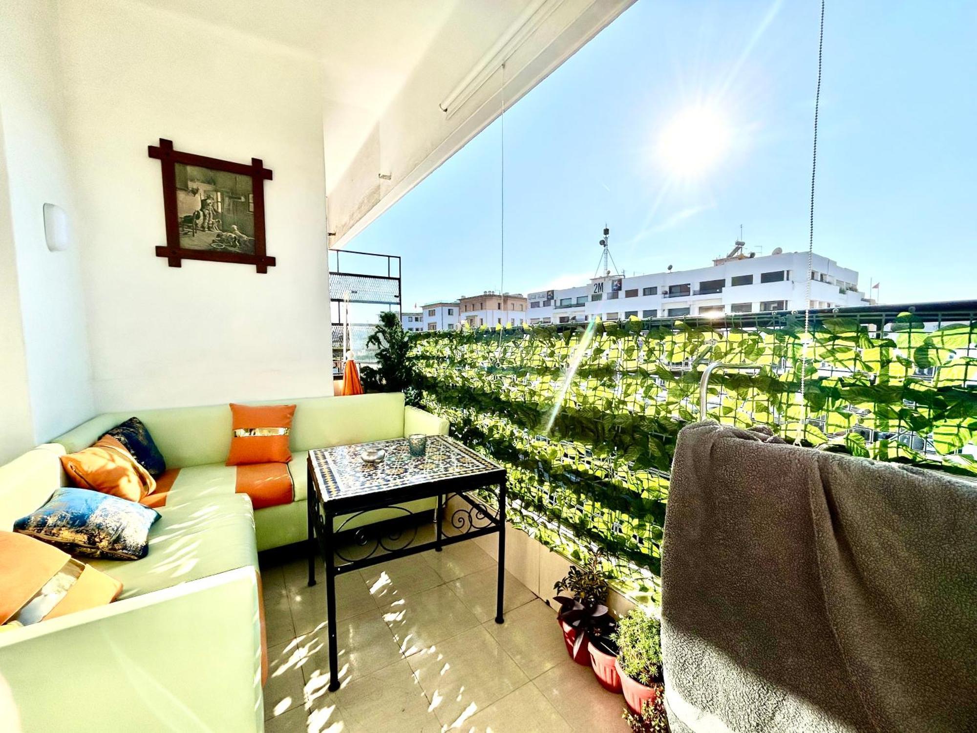 Panoramic View Of Downtown Rabat Appartement Buitenkant foto