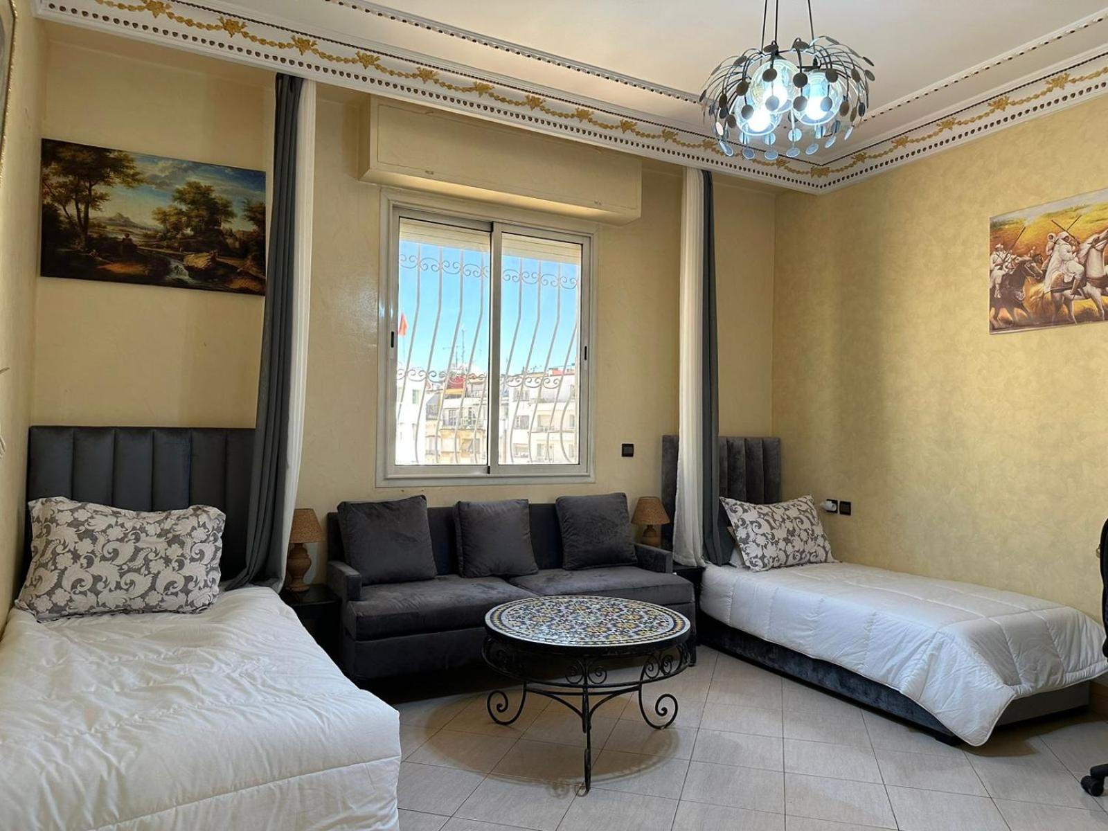 Panoramic View Of Downtown Rabat Appartement Buitenkant foto